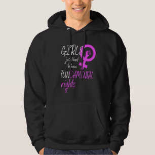 Sudadera Las Chicas feministas solo quieren tener un derech