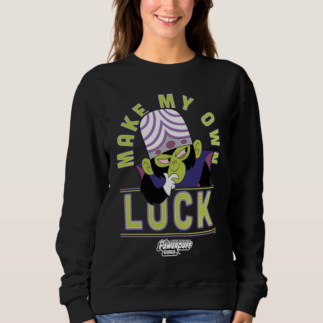 Sudadera Las Chicas Superpoderosas St Patrick's Day Haz Mi  (Anverso)