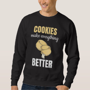 Sudadera Las Cookies Mejoran Todo Como Baker
