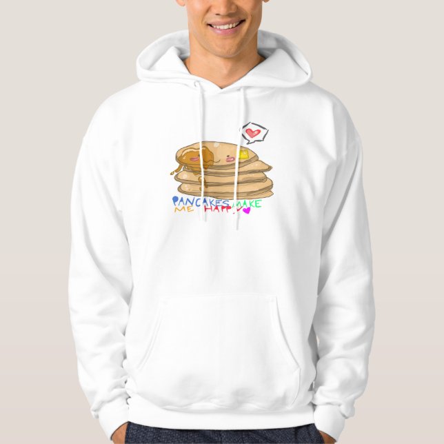 Sudadera las crepes me hacen feliz (Anverso)