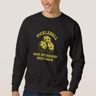 Sudadera Las divertidas baloncestas hacen que el retiro sea