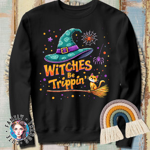 Sudadera Las divertidas brujas de disfraces de Halloween es