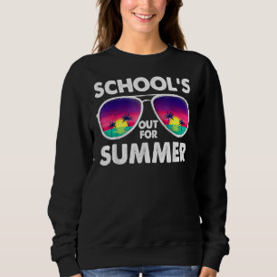 Sudadera Las Escuelas Salieron Para Las Gafas De Sol De Ver
