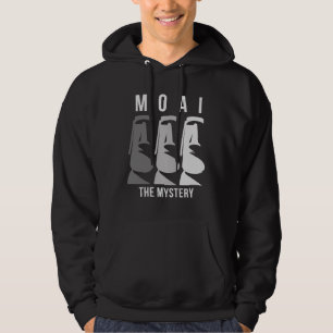 Sudadera Las estatuas de la isla de Pascua de Moai Mystery 