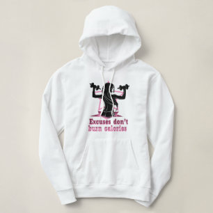 Sudadera Las excusas no queman calorías