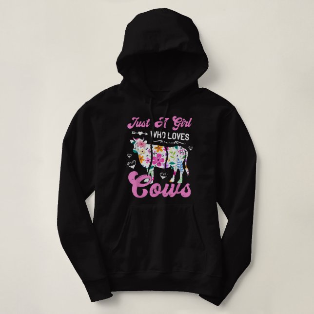 Sudadera Las Flores De Animales Chicas De Agricultores Atra (Diseño del anverso)