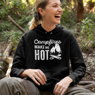 Sudadera Las fogatas me hacen estar caliente