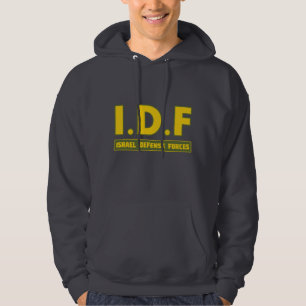 Sudadera Las fuerzas de defensa de la CA Israel 3 colorize