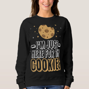 Sudadera Las galletas de las bolas de bolas son graciosas, 