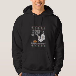 Sudadera Las galletas eran para Santa Navidad Divertido 