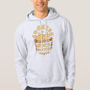 Sudadera las galletas hacen la vida mejor divertido amante 
