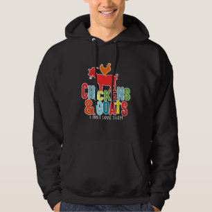 Sudadera Las gallinas son las cabras que me encantan, las g