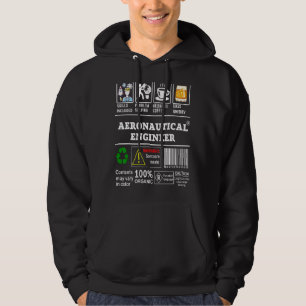 Sudadera Las Habilidades De Ingeniero Aeronáutico Incluyero