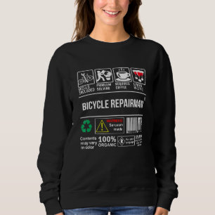 Sudadera Las Habilidades De Reparador De Bicicletas Incluye