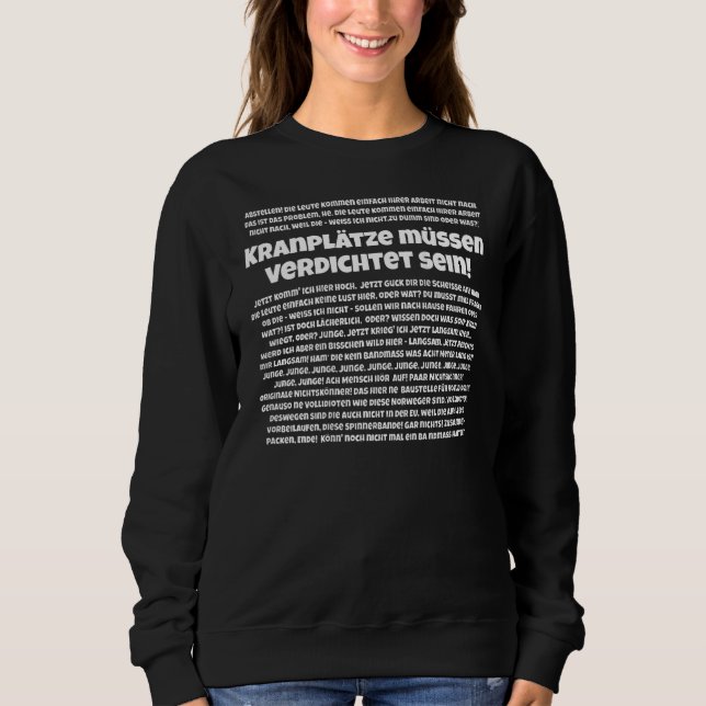 Sudadera Las Hojas Deben Comprimirse (Anverso)