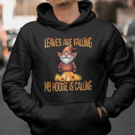 Sudadera Las hojas se están cayendo, mi casa llama a Gnome