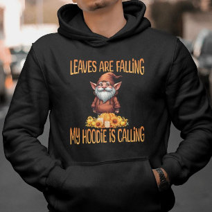 Sudadera Las hojas se están cayendo, mi casa llama a Gnome