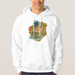Sudadera Las lágrimas del astronauta y la corona de la rana