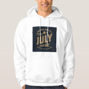 Sudadera Las Leyendas Nacen en Julio Calidad Original