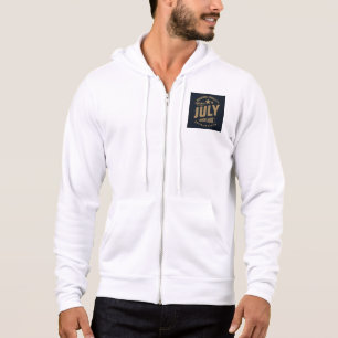 Sudadera Las Leyendas Nacen en Julio Calidad Original
