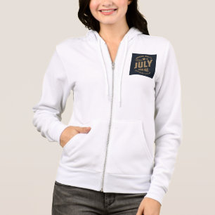 Sudadera Las leyendas nacen en julio Calidad original