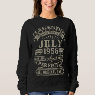 Sudadera Las Leyendas Nacieron En Julio De 1956 66º Cumplea