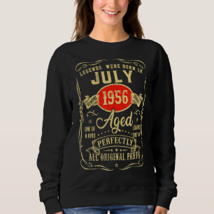 Sudadera Las Leyendas Nacieron En Julio De 1956 66º Cumplea