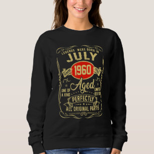Sudadera Las Leyendas Nacieron En Julio De 1960 62º Cumplea