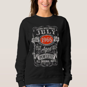 Sudadera Las Leyendas Nacieron En Julio De 1966 56º Cumplea