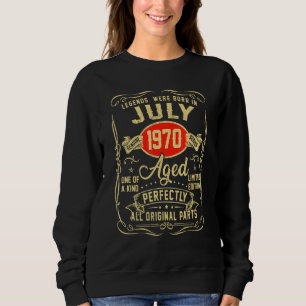 Sudadera Las Leyendas Nacieron En Julio De 1970 52º Cumplea