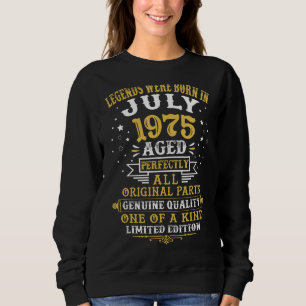 Sudadera Las Leyendas Nacieron En Julio De 1975 47 Años De