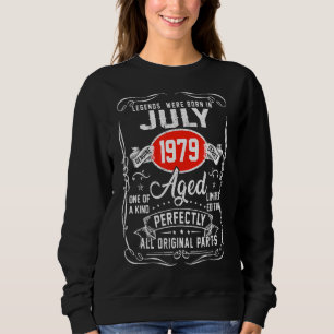 Sudadera Las Leyendas Nacieron En Julio De 1979 43er Cumple