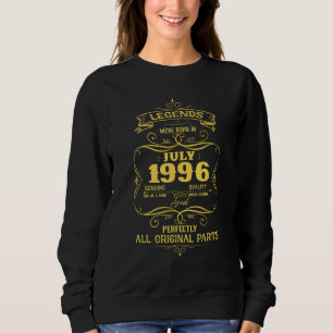 Sudadera Las Leyendas Nacieron En Julio De 1996 26 Años De