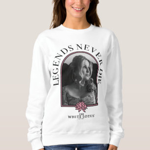 Sudadera Las leyendas nunca mueren - El Lotus blanco