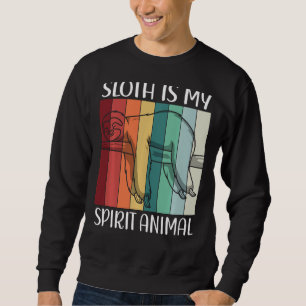 Sudadera Las locuras son mi eslogan animal espiritual es mi
