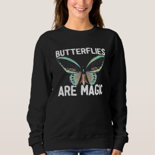 Sudadera Las Mariposas De Mariposa Son Niños Mágicos De Bug