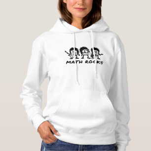 Sudadera Las Matemáticas Rocan Humor Académico de Rock