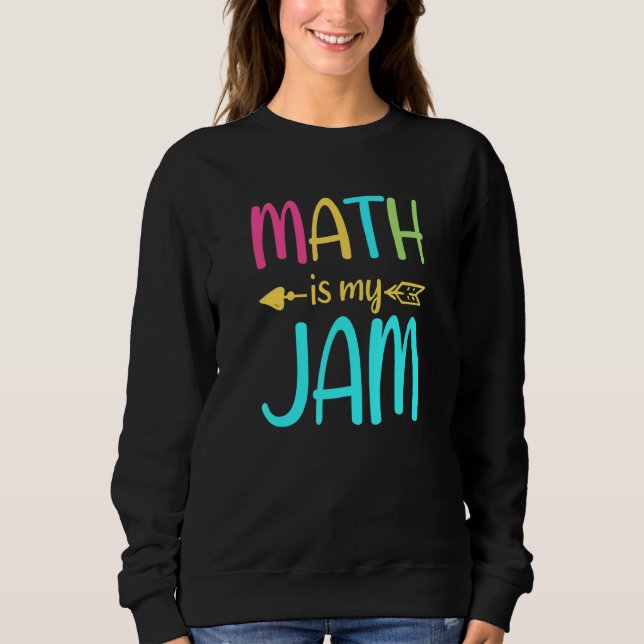 Sudadera Las Matemáticas Son Mi Pasión  Profesor De Matemát (Anverso)