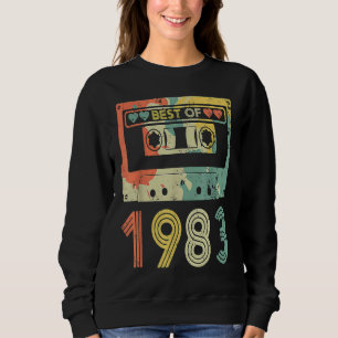 Sudadera Las Mejores Cintas De Cassette De 1983 Hombres Muj