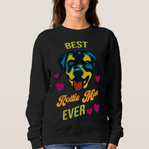Sudadera Las mejores damas de Rottie Mama Ever Rottweiler