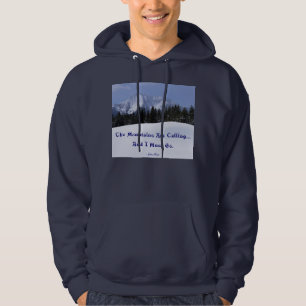 Sudadera Las montañas están llamando a John Muir CAMISETA