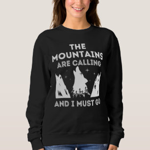 Sudadera Las Montañas Están Llamando Y Debo Ir 1