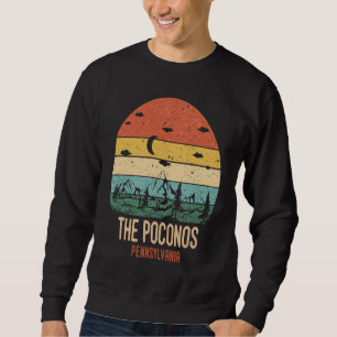 Sudadera Las Montañas Poconos Pennsylvania Senderismo Vinta