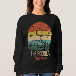 Sudadera Las Montañas Poconos Pennsylvania Senderismo Vinta