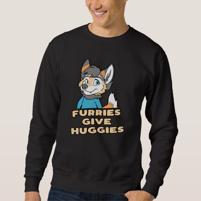 Sudadera Las Muebles Dan Huggies Fandom Fandom Fursuit Grac (Anverso)