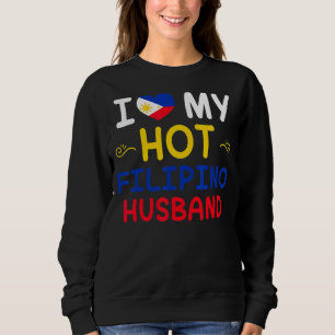 Sudadera Las mujeres a las que amo a mi esposo filipino cal