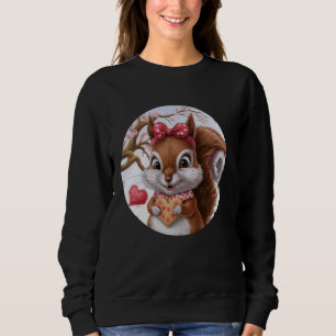 Sudadera Las mujeres adoran la vida de ardilla animal en lo