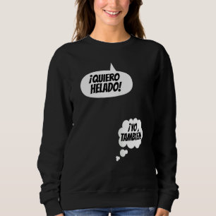 Sudadera Las mujeres anuncian que el embarazo es divertido