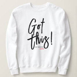 Sudadera Las mujeres "CONSIGUIERON ESTO, DEJARON DE PREOCUP