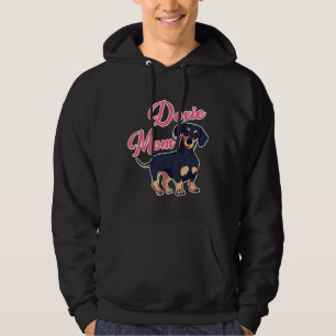 Sudadera Las mujeres cute Dachshund I Doxie Mom